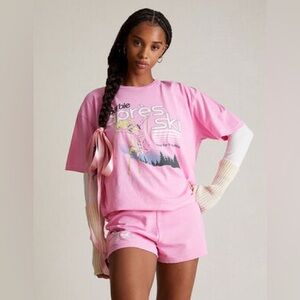 Barbie Pink Apres Ski Women's Pajama Top